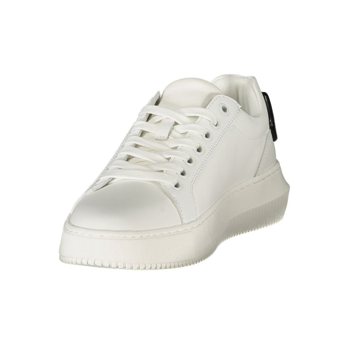 Women’s Calvin Klein Bianco Polyurethane Women Sneaker