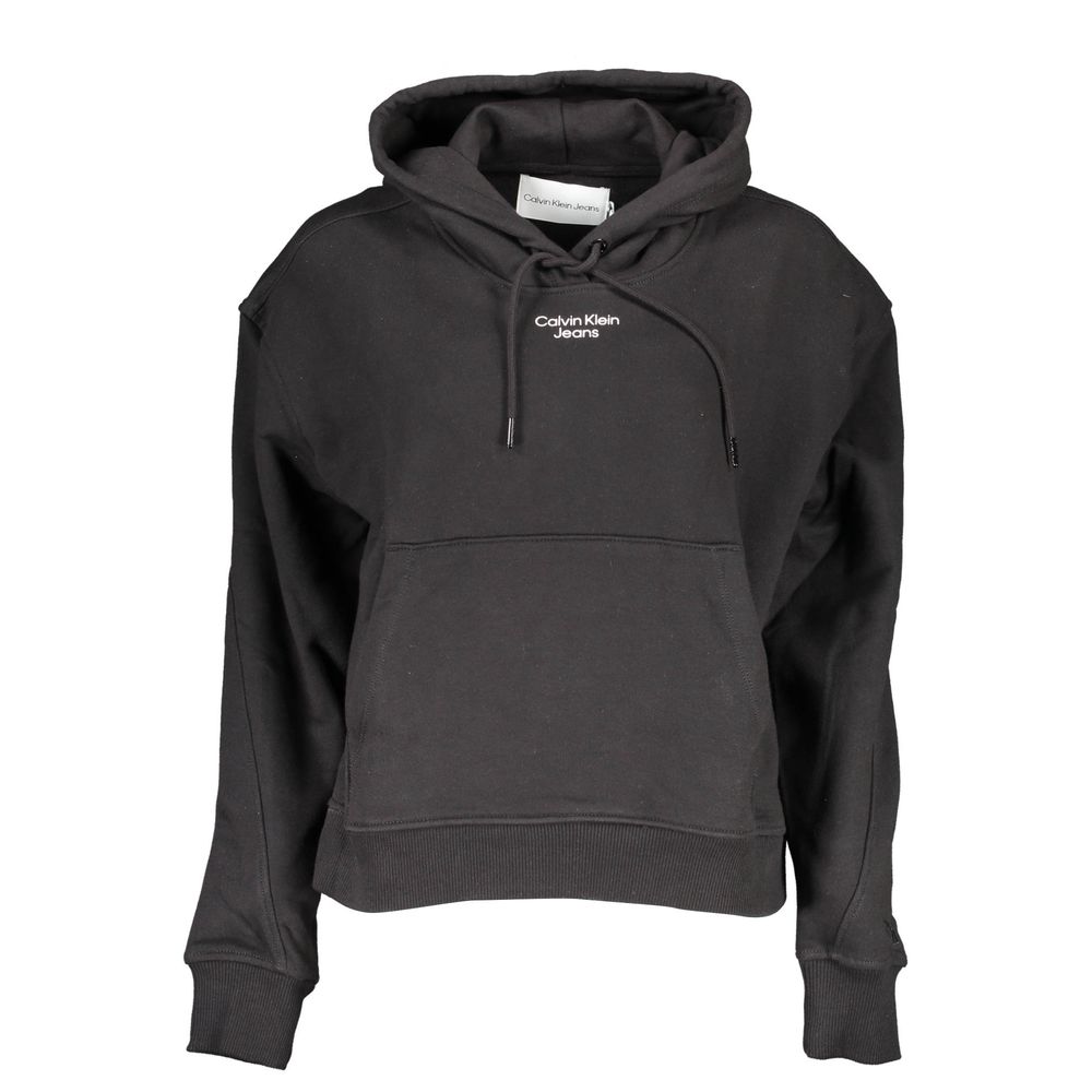 Women’s Calvin Klein Black Cotton Women Sweatshirt