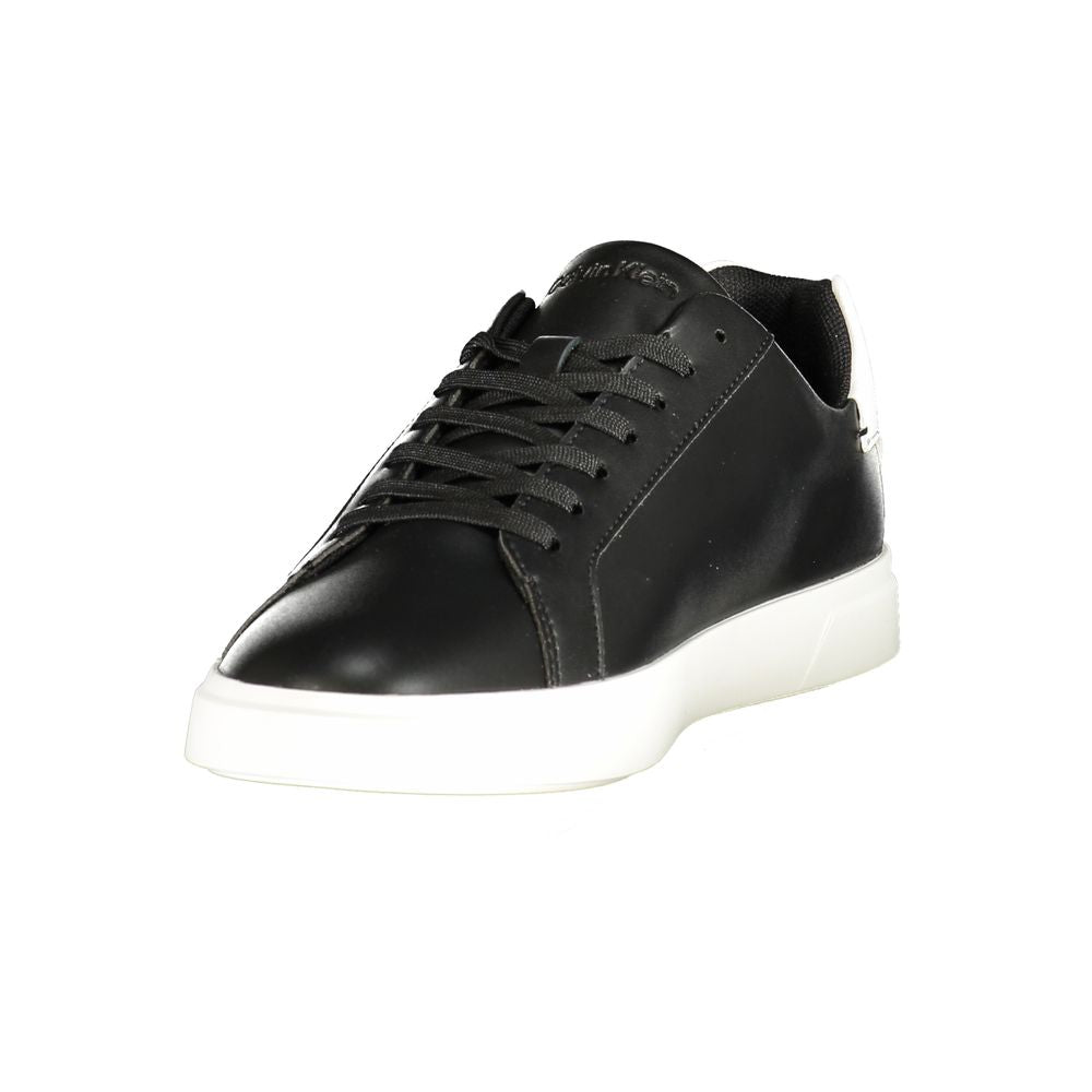 Women’s Calvin Klein Black Polyurethane Womens Sneaker