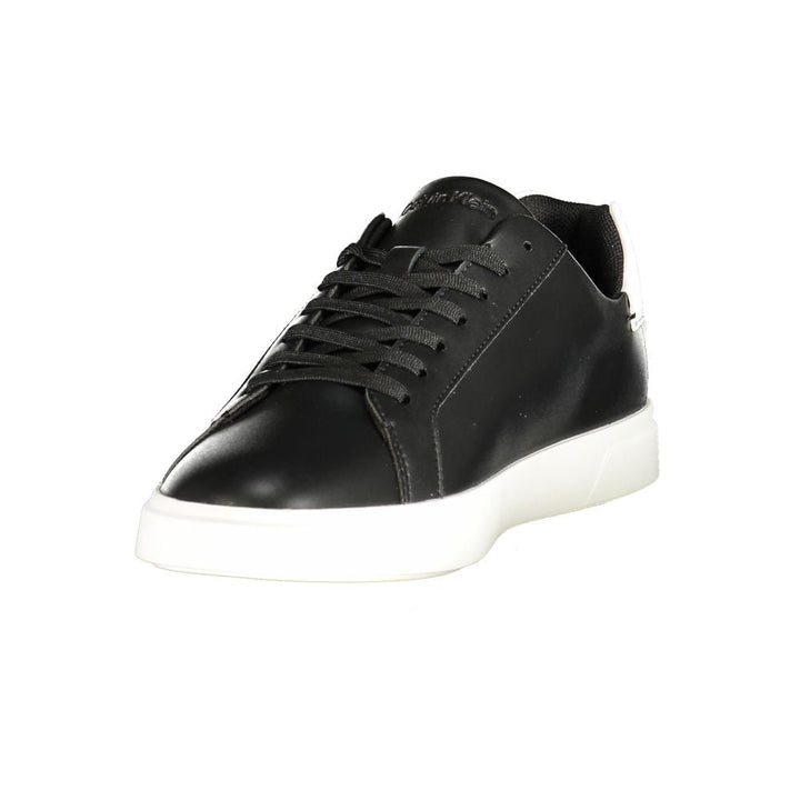 Women’s Calvin Klein Black Polyurethane Womens Sneaker