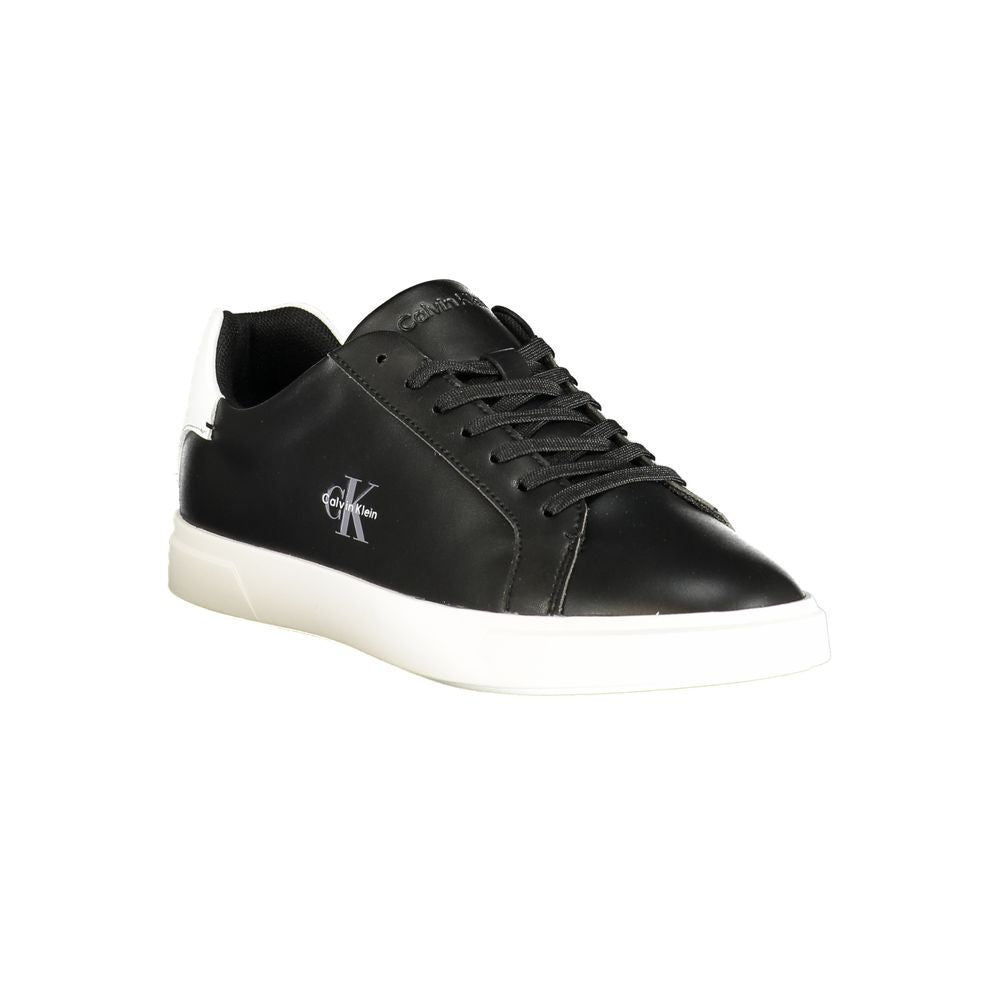 Women’s Calvin Klein Black Polyurethane Womens Sneaker