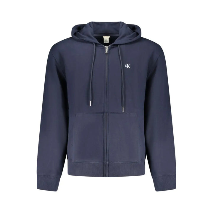 Women’s Calvin Klein ?Blu Cotton Men’s Hooded Sweatshirt’