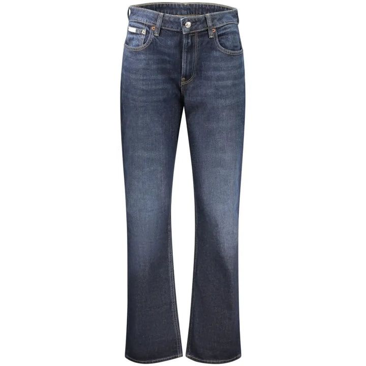 Women’s Calvin Klein Blue Cotton High-rise Jeans