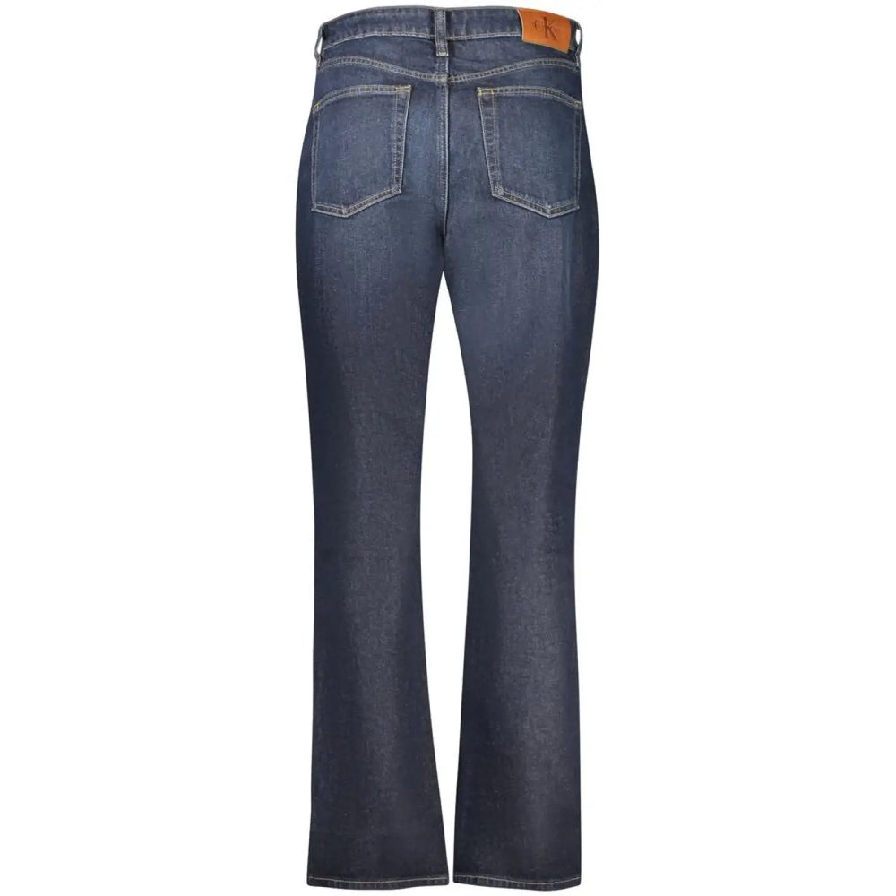 Women’s Calvin Klein Blue Cotton High-rise Jeans