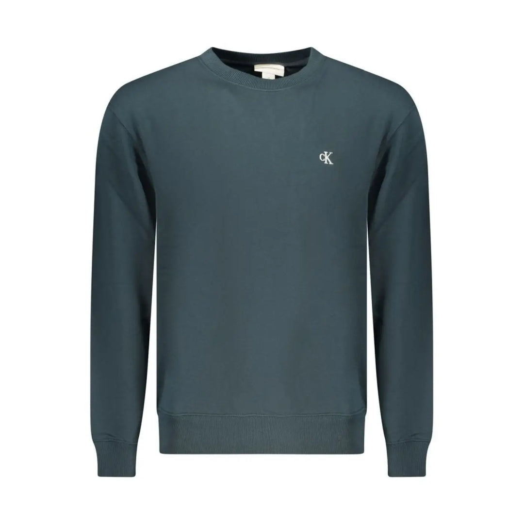 Women’s Calvin Klein Blue Cotton Men Sweatshirt
