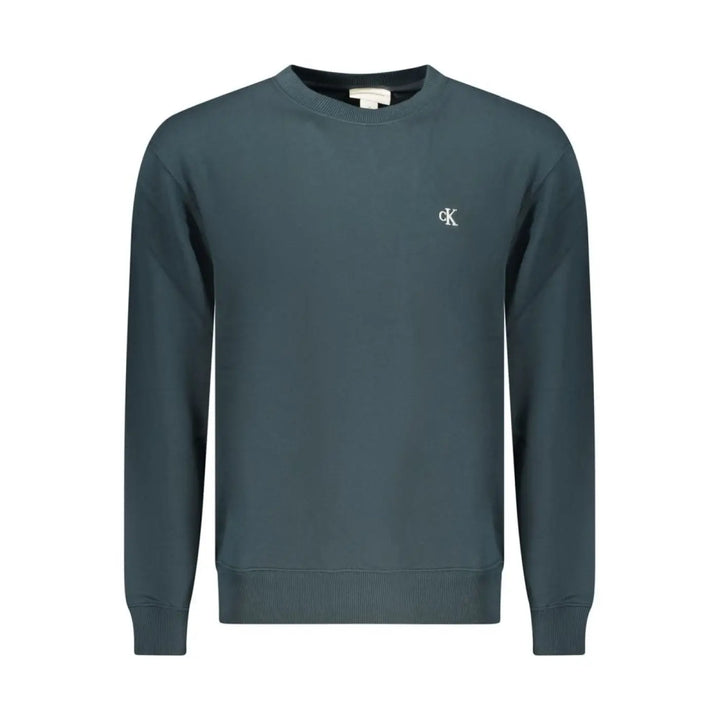 Women’s Calvin Klein Blue Cotton Men Sweatshirt