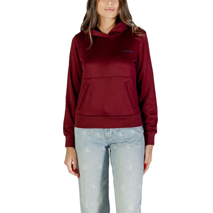 Women’s Calvin Klein Bordeaux Cotton Hoodie