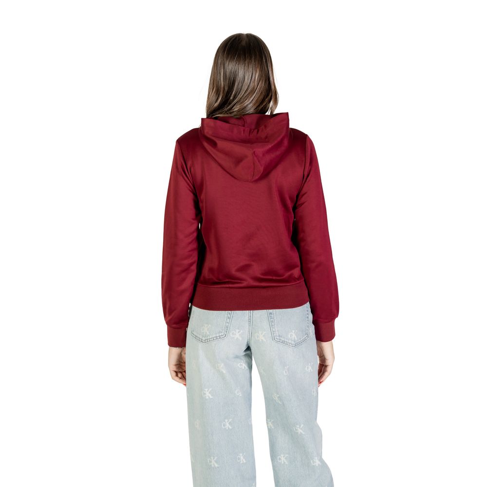 Women’s Calvin Klein Bordeaux Cotton Hoodie