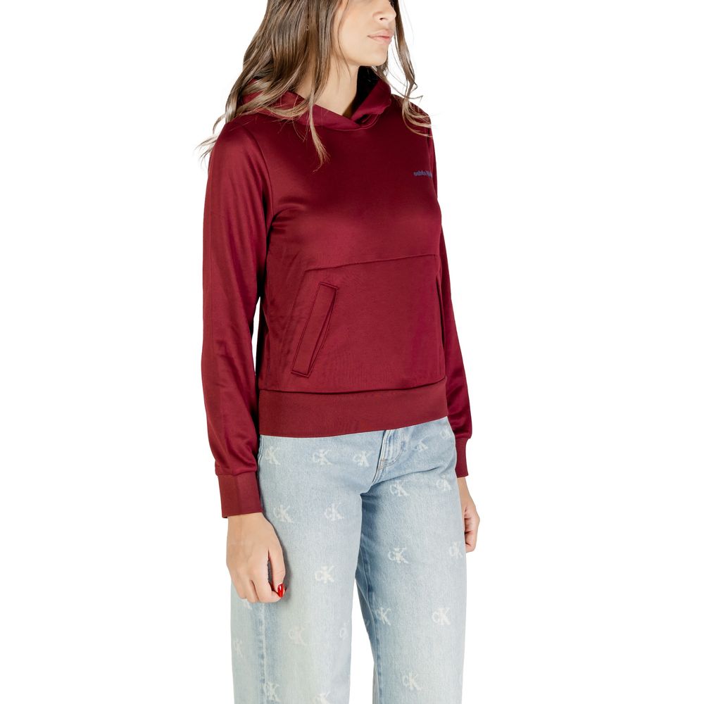 Women’s Calvin Klein Bordeaux Cotton Hoodie