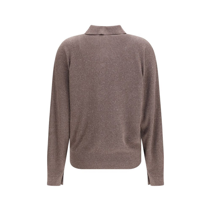 Women’s Calvin Klein Brown Silk Sweatshirt