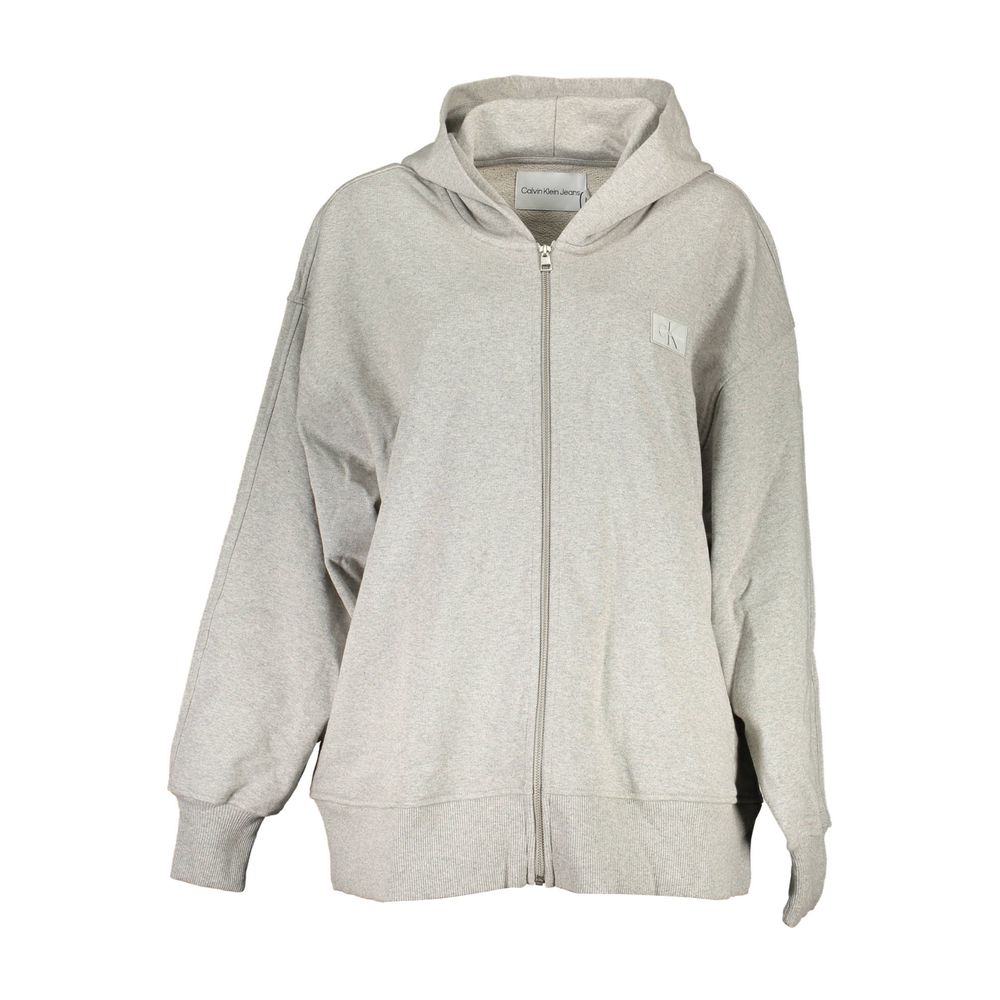 Women’s Calvin Klein Grigio Recycled Cotton Donna Felpa