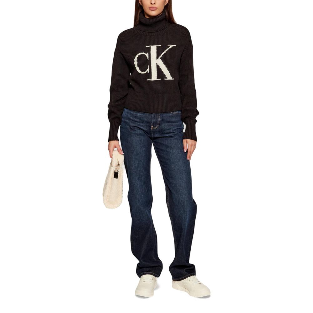Women’s Calvin Klein Jeans Black Cotton Sweatshirt