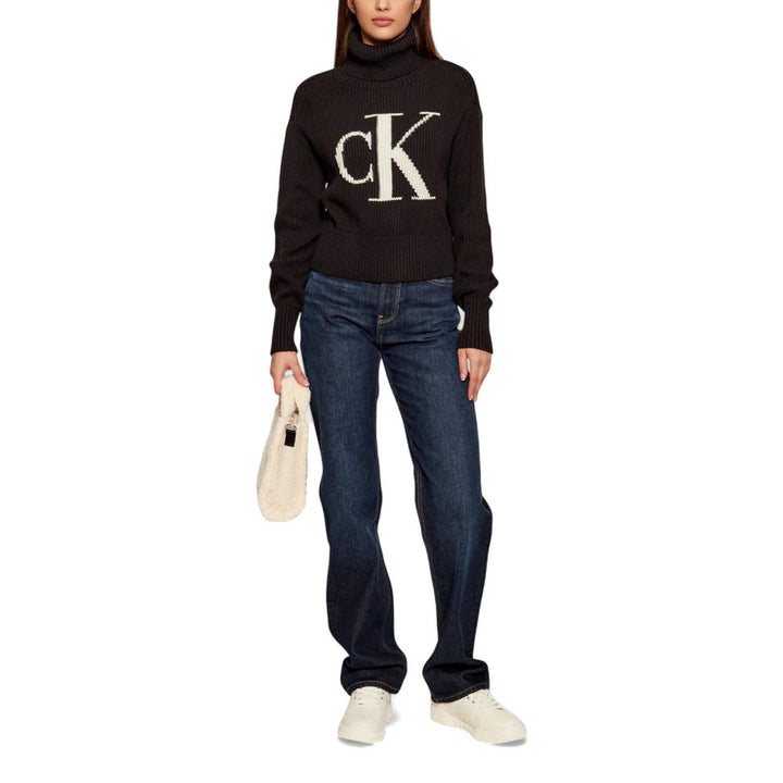 Women’s Calvin Klein Jeans Black Cotton Sweatshirt