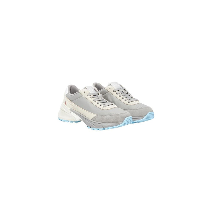 Women’s Calvin Klein Jeans Gray Suede Leather Athletic Sneakers