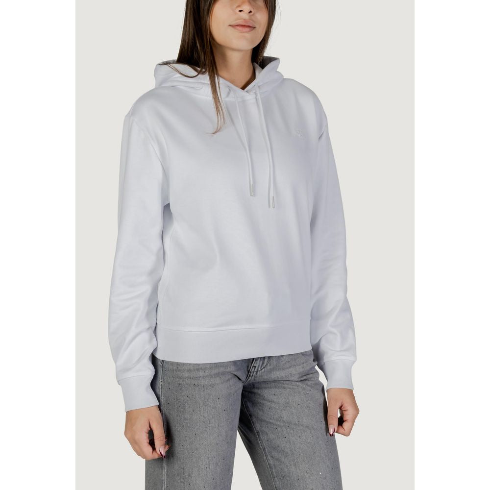 Women’s Calvin Klein Jeans White Cotton Hoodie