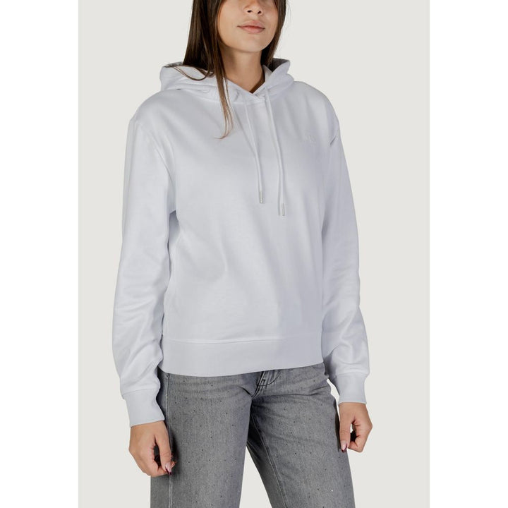 Women’s Calvin Klein Jeans White Cotton Hoodie