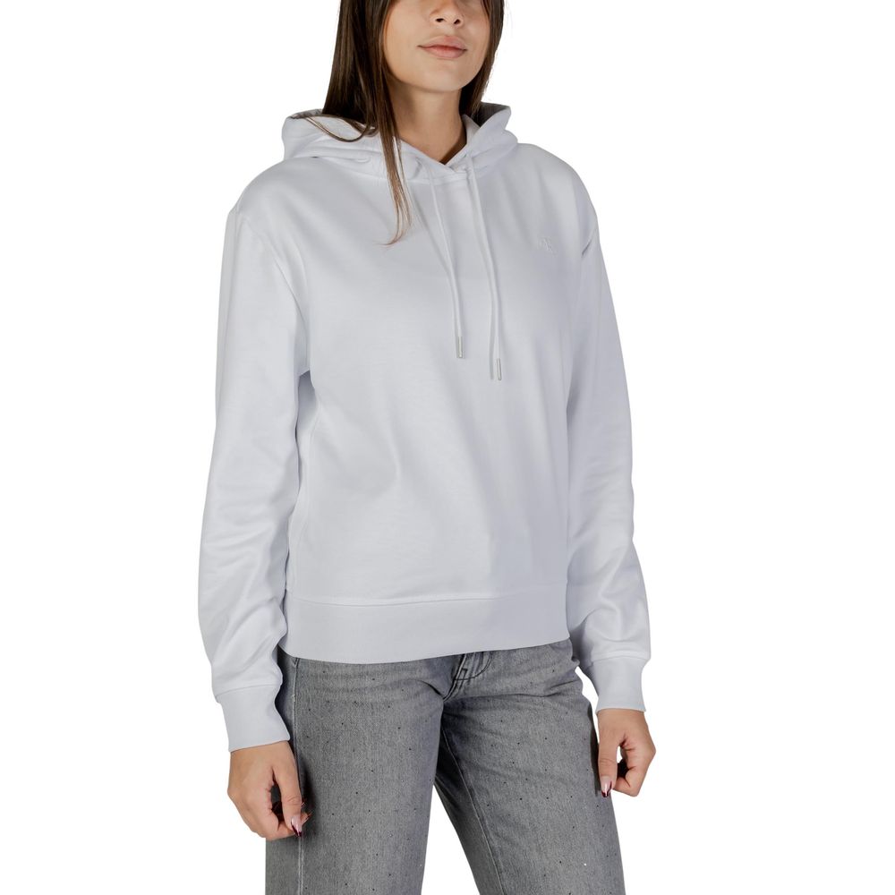 Women’s Calvin Klein Jeans White Cotton Hoodie
