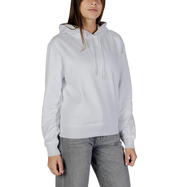 Women’s Calvin Klein Jeans White Cotton Hoodie