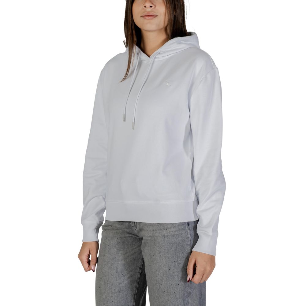 Women’s Calvin Klein Jeans White Cotton Hoodie