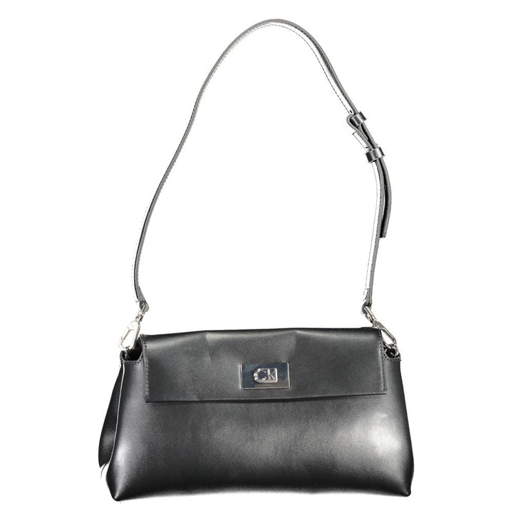 Women’s Calvin Klein Nero Polyurethane Women Shoulder Bag