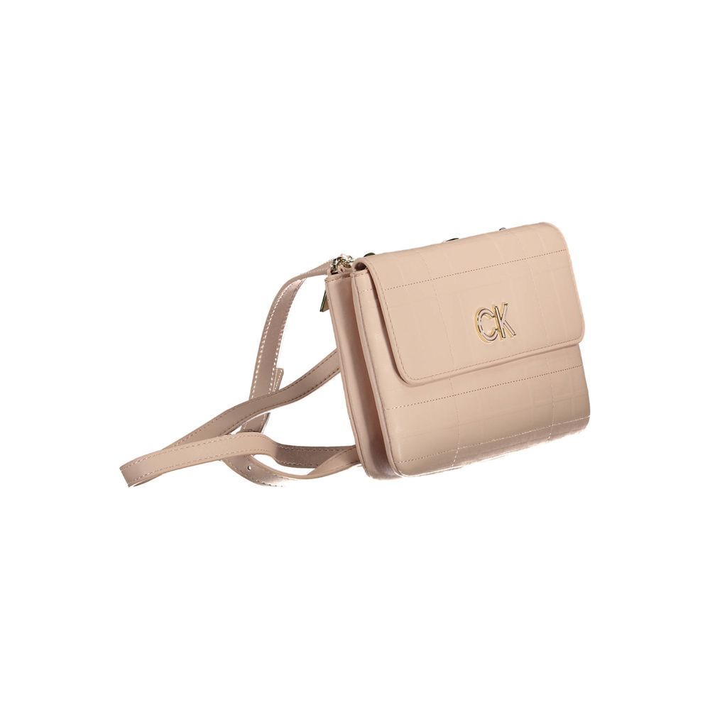 Women’s Calvin Klein Rosa Polyurethane Women Handbag