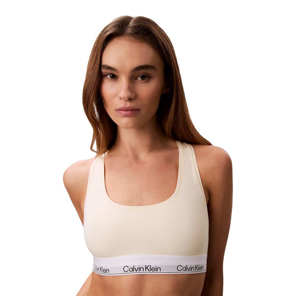Women’s Calvin Klein Underwear Beige Cotton Bra