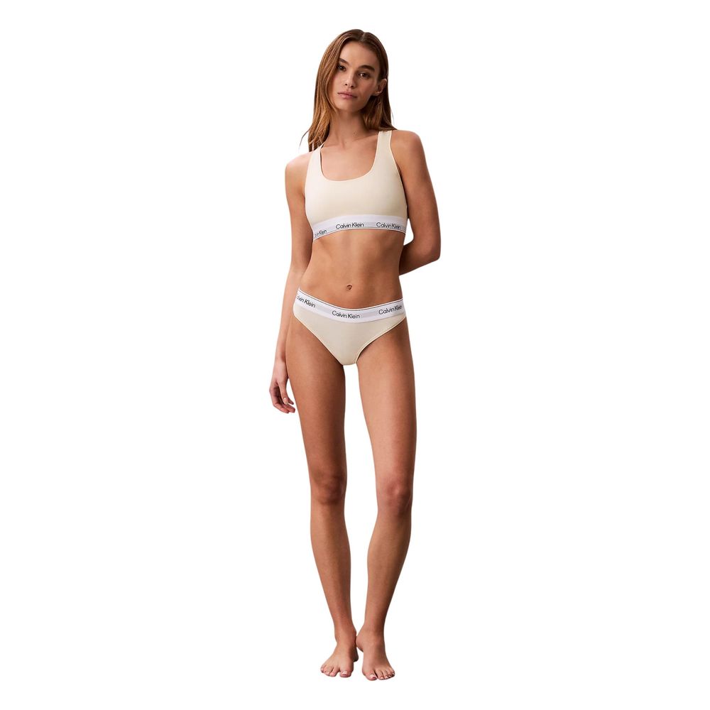 Women’s Calvin Klein Underwear Beige Cotton Bra