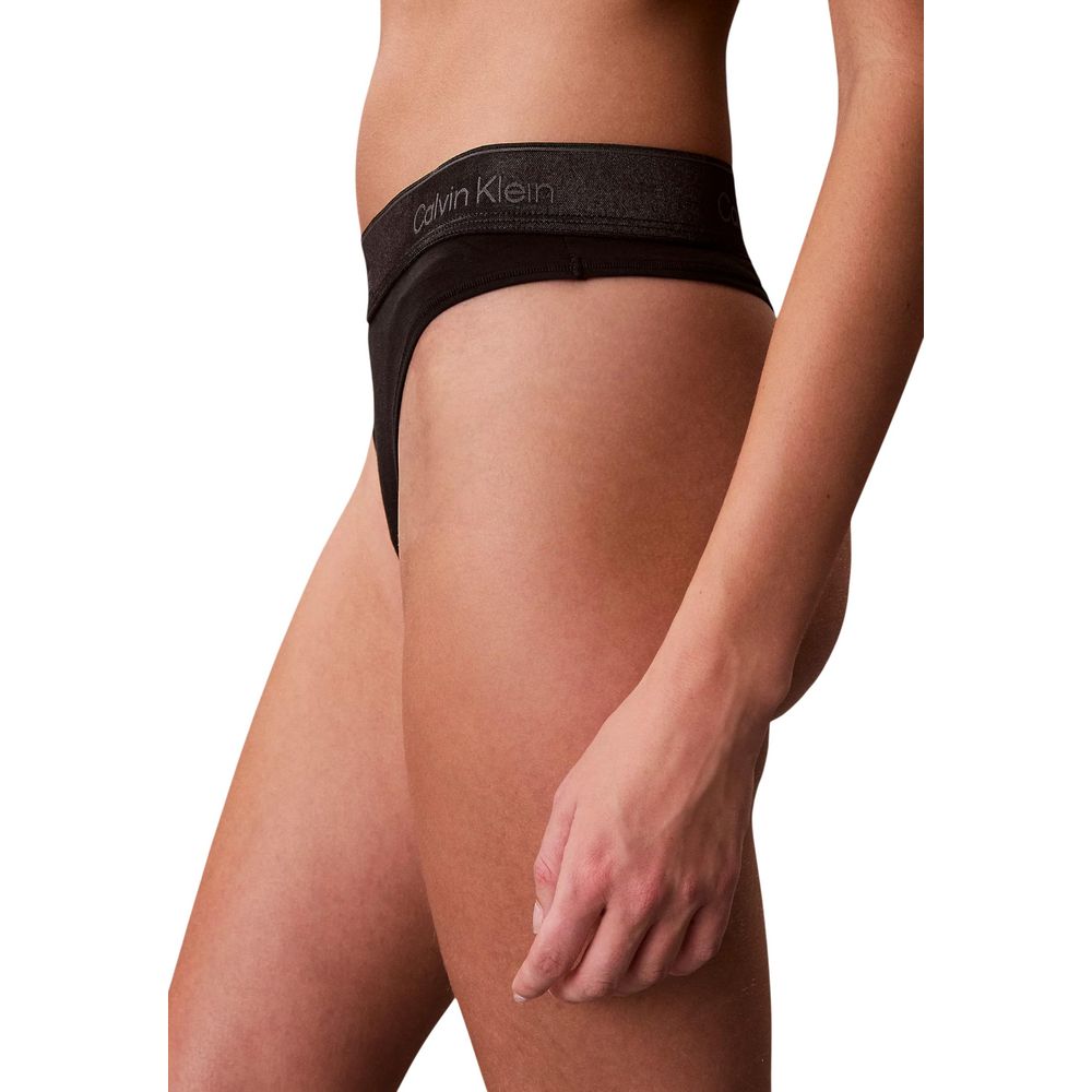 Women’s Calvin Klein Underwear Black Cotton Pantie