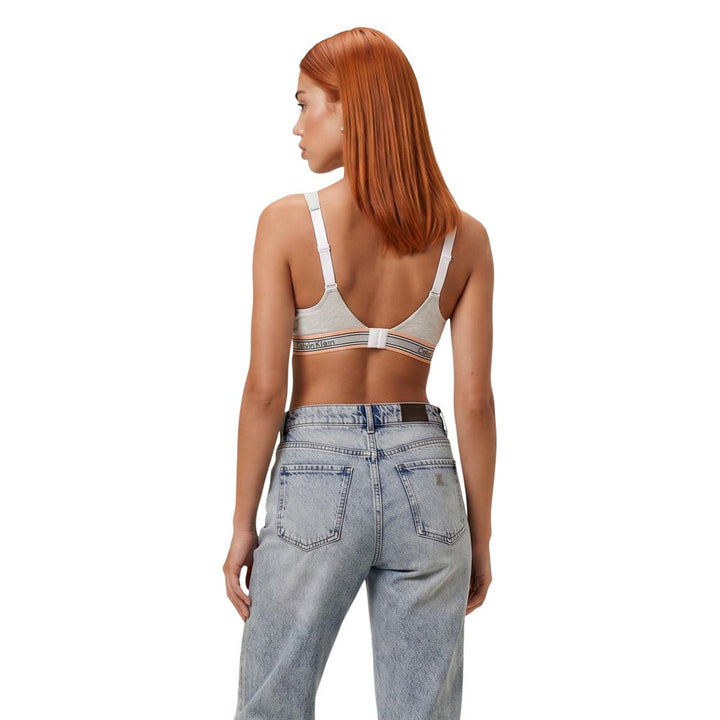 Women’s Calvin Klein Underwear Cream Cotton Bra