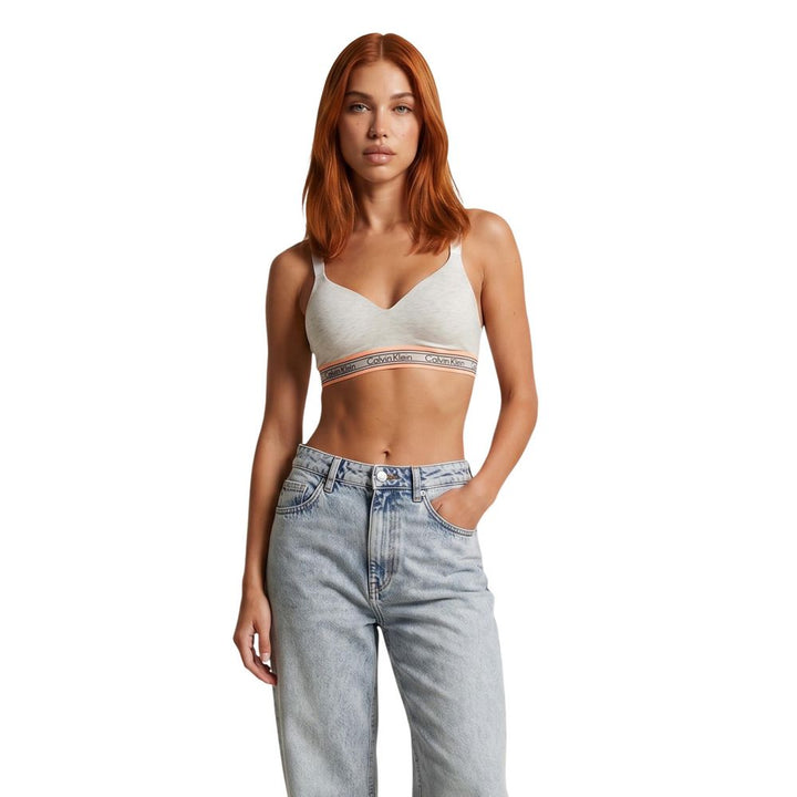 Women’s Calvin Klein Underwear Cream Cotton Bra