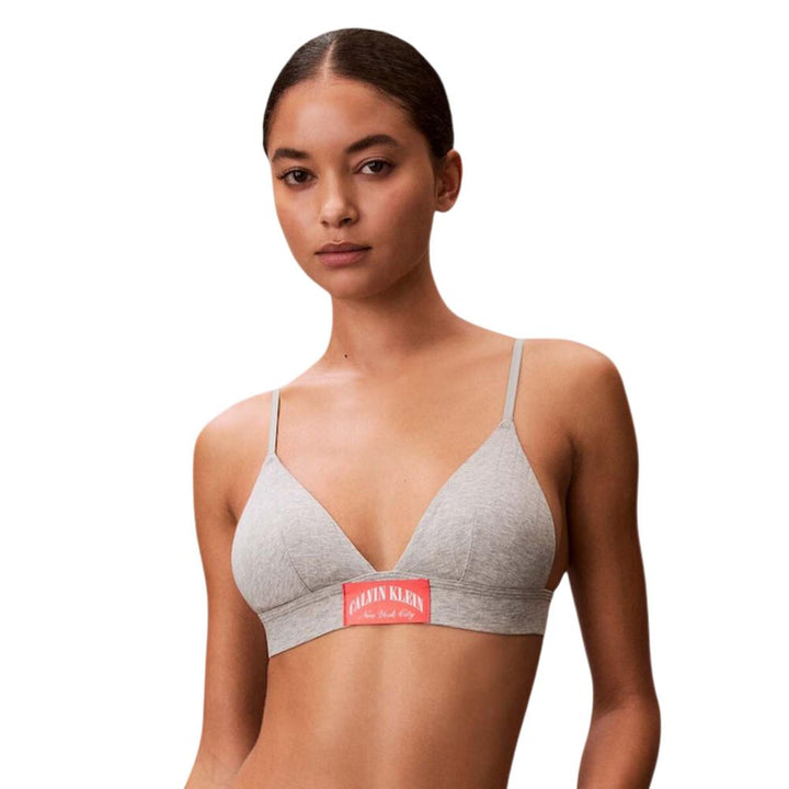 Women’s Calvin Klein Underwear Gray Cotton Bra