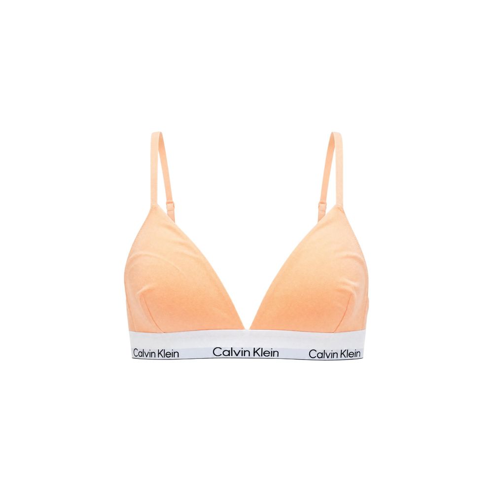 Women’s Calvin Klein Underwear Orange Cotton Bra