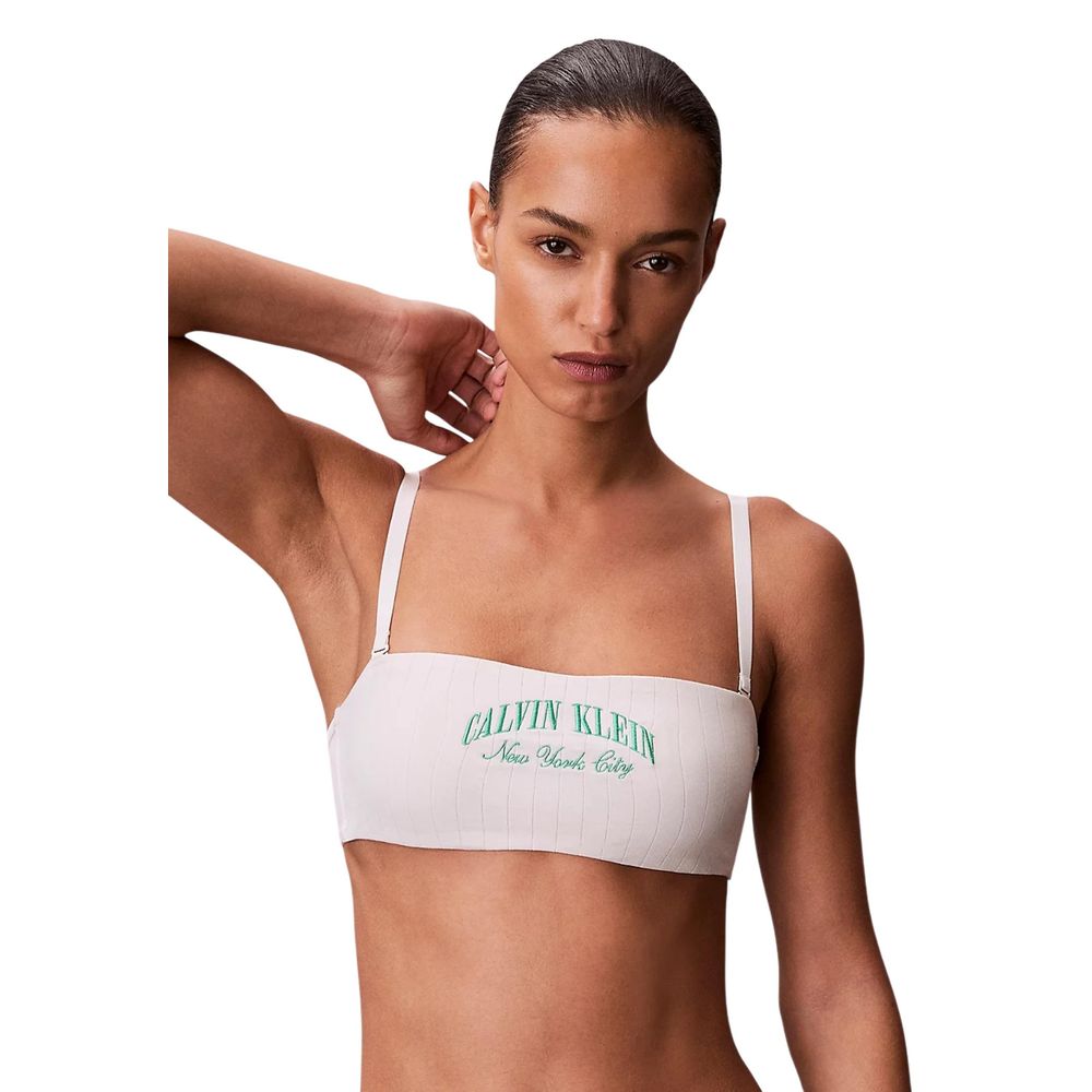 Women’s Calvin Klein Underwear White Cotton Bra