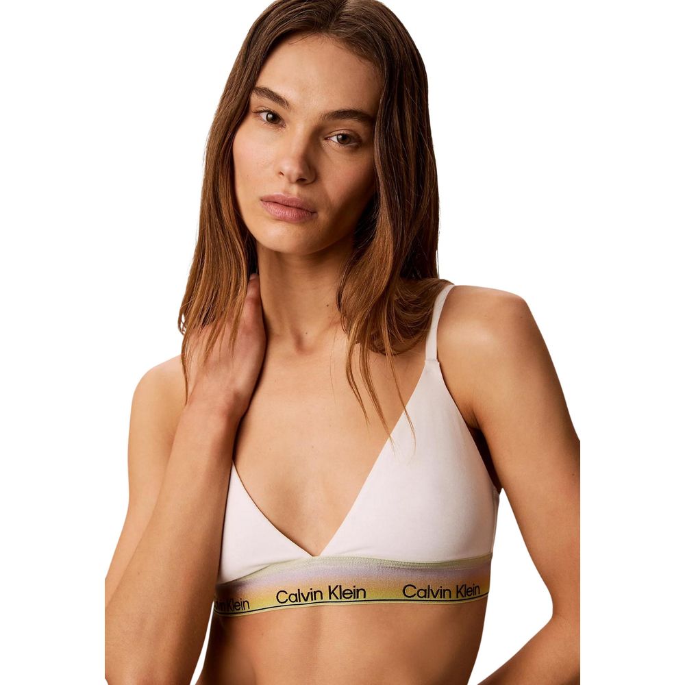 Women’s Calvin Klein Underwear White Cotton Bra