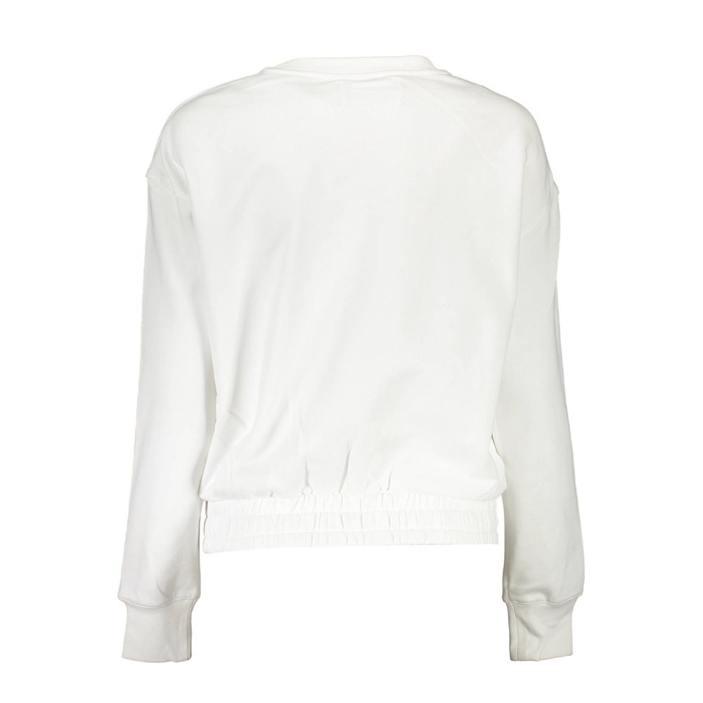 Women’s Calvin Klein White Cotton Women Sweatshirt