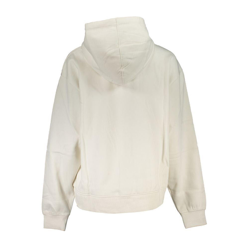Women’s Calvin Klein White Cotton Women Sweatshirt