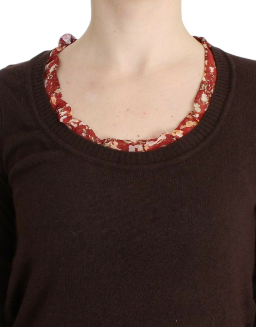 Women’s Cavalli Brown Crewneck Sweater