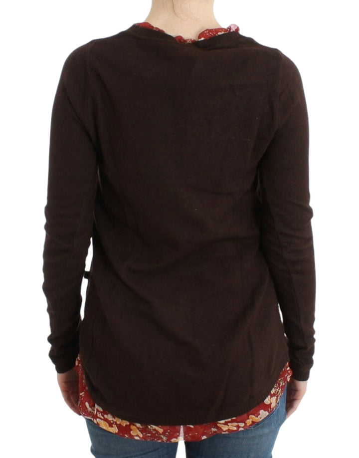 Women’s Cavalli Brown Crewneck Sweater