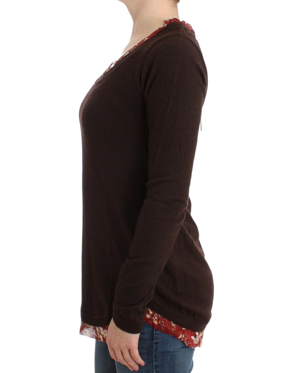Women’s Cavalli Brown Crewneck Sweater