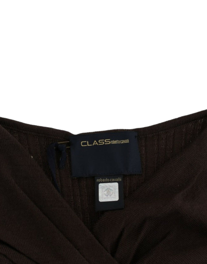 Women’s Cavalli Brown Knitted Wool Sweater