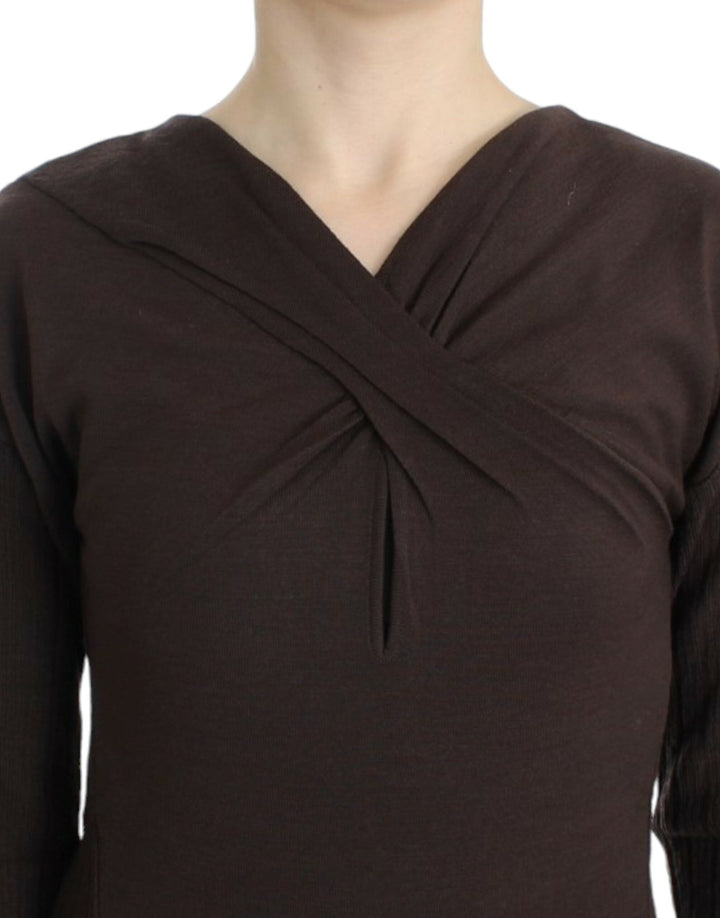 Women’s Cavalli Brown Knitted Wool Sweater