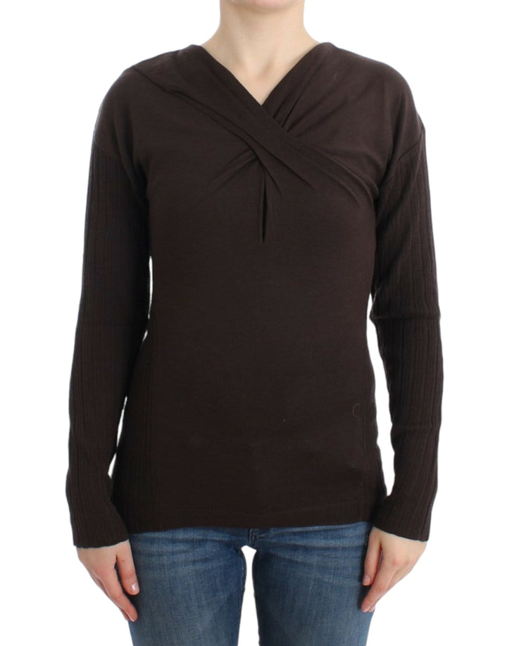 Women’s Cavalli Brown Knitted Wool Sweater