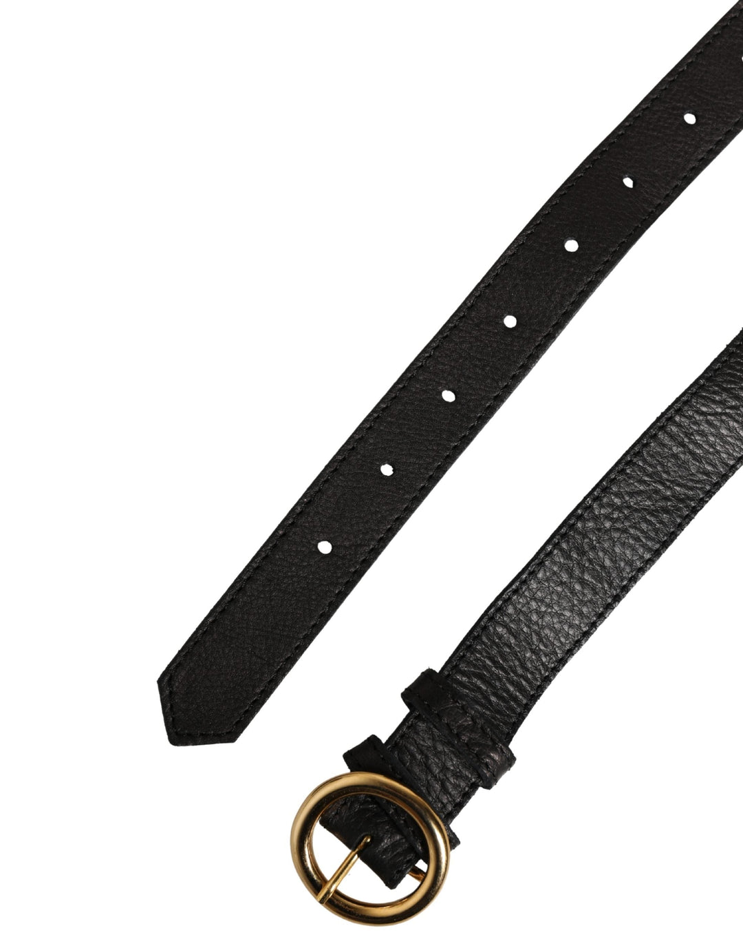 Women’s Cavalli Class Multicolor Floral Wide Waist Gold Metal Buckle Cintura Belt