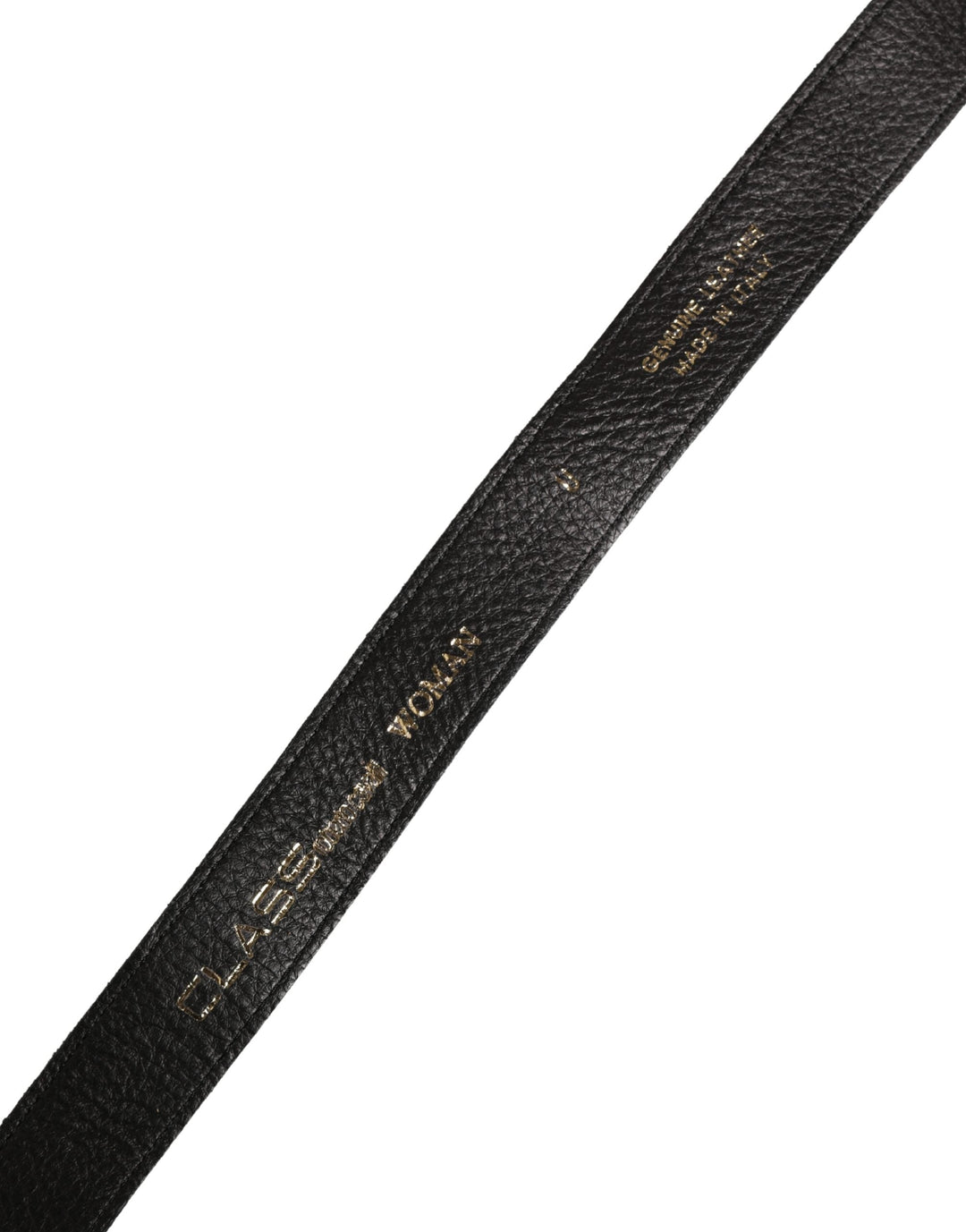 Women’s Cavalli Class Multicolor Floral Wide Waist Gold Metal Buckle Cintura Belt