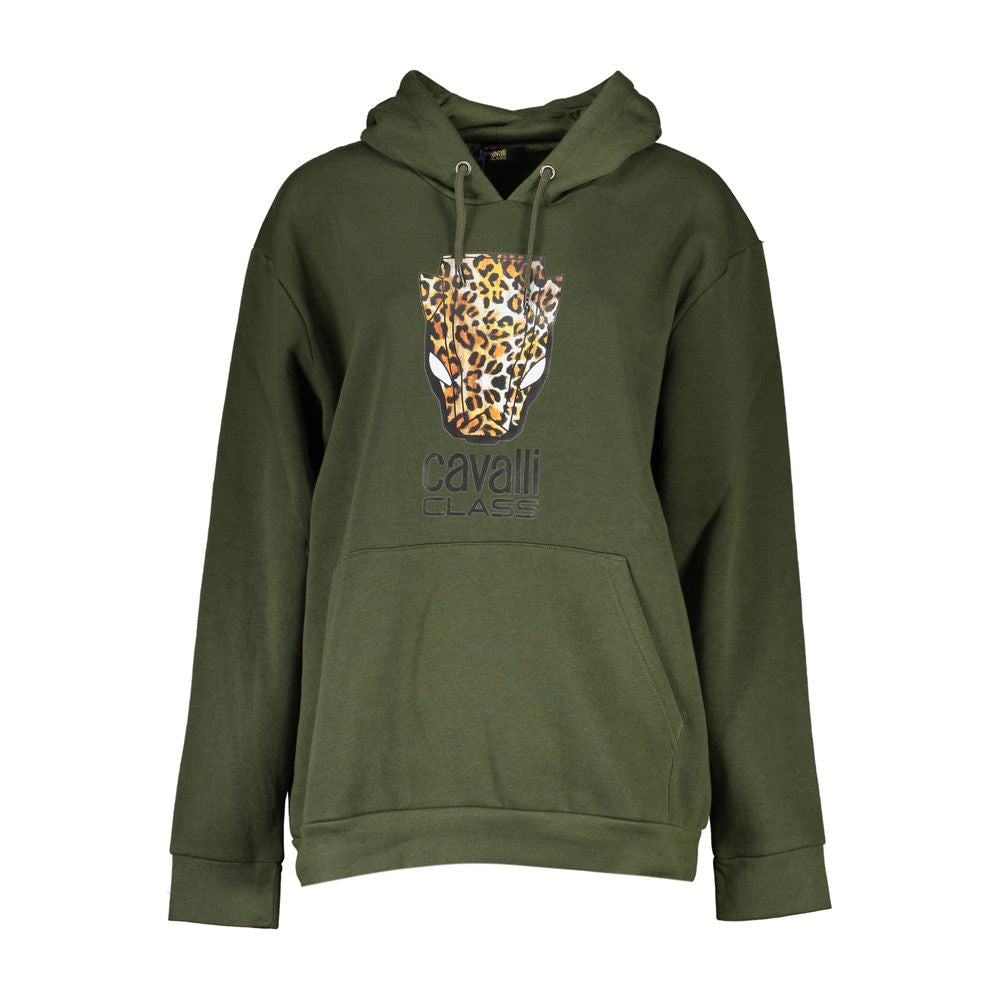 Women’s Cavalli Class Verde Polyester Women Sweatshirt