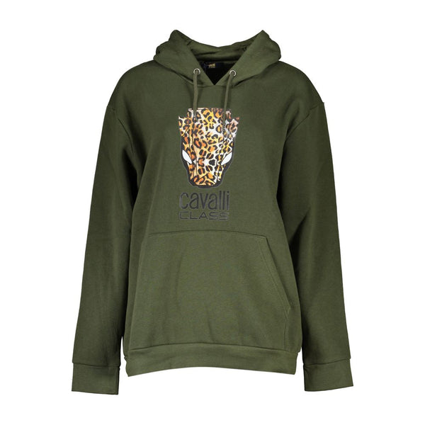 Women’s Cavalli Class Verde Polyester Women Sweatshirt