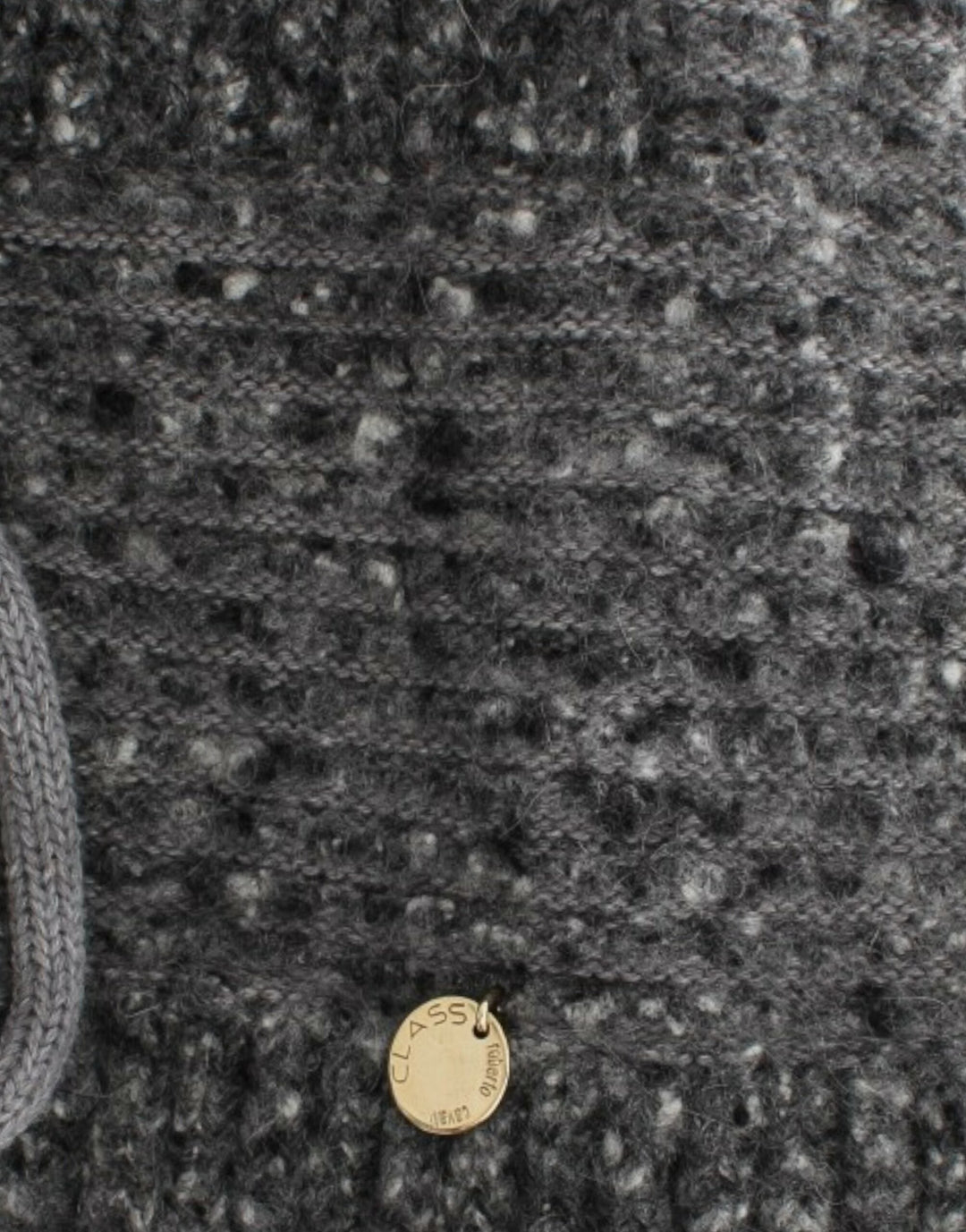Women’s Cavalli Gray Wool Knitted Cardigan