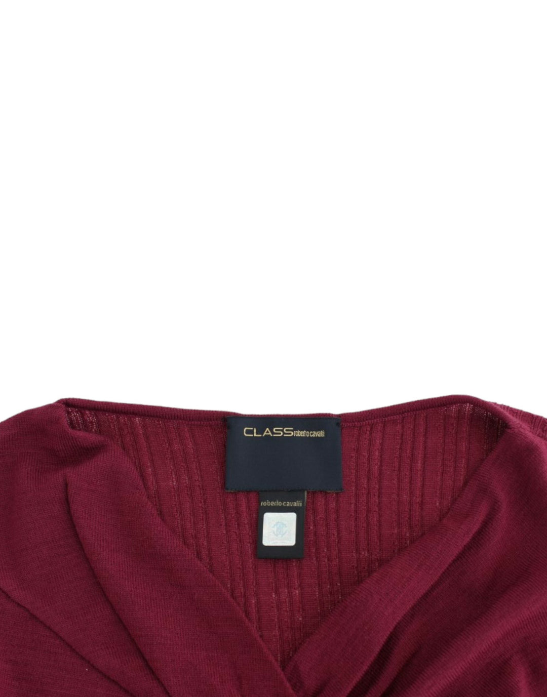 Women’s Cavalli Purple Knitted Wool Sweater