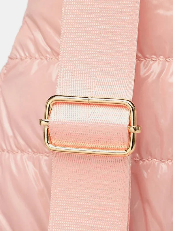 Women’s Chic Medium Polyester Shoulder Bag for Fragrance Essentials