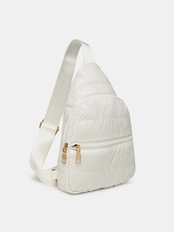Women’s Chic Medium Polyester Shoulder Bag for Fragrance Essentials